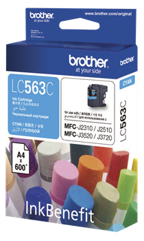 

Картридж голубой Brother LC563C