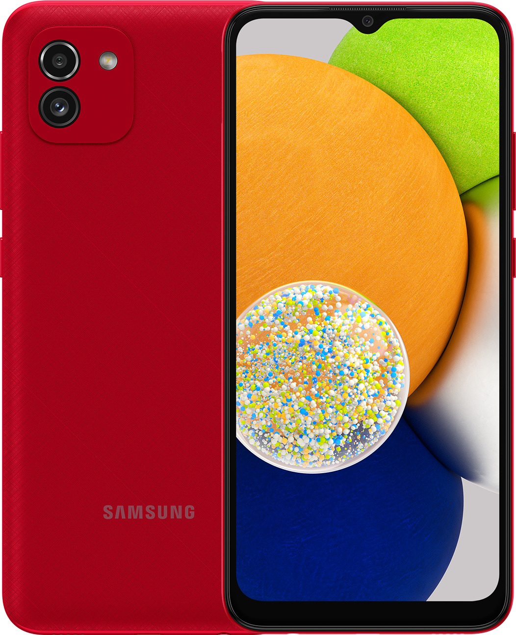 

Смартфон Samsung Galaxy A03 SM-A035F 32 ГБ красный