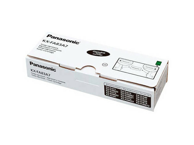 

Тонер-картридж черный Panasonic KX-FA83A7
