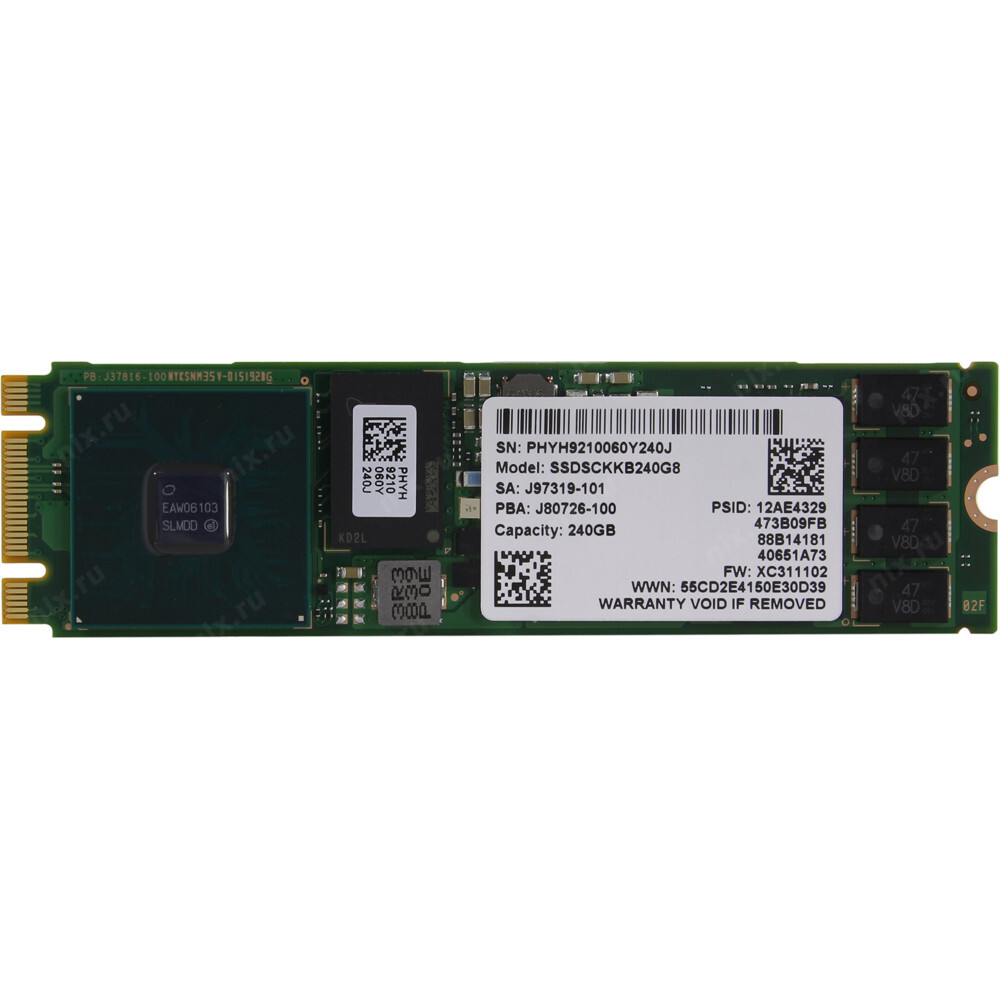 

Внутренний твердотельный накопитель Intel D3-S4510 240GB