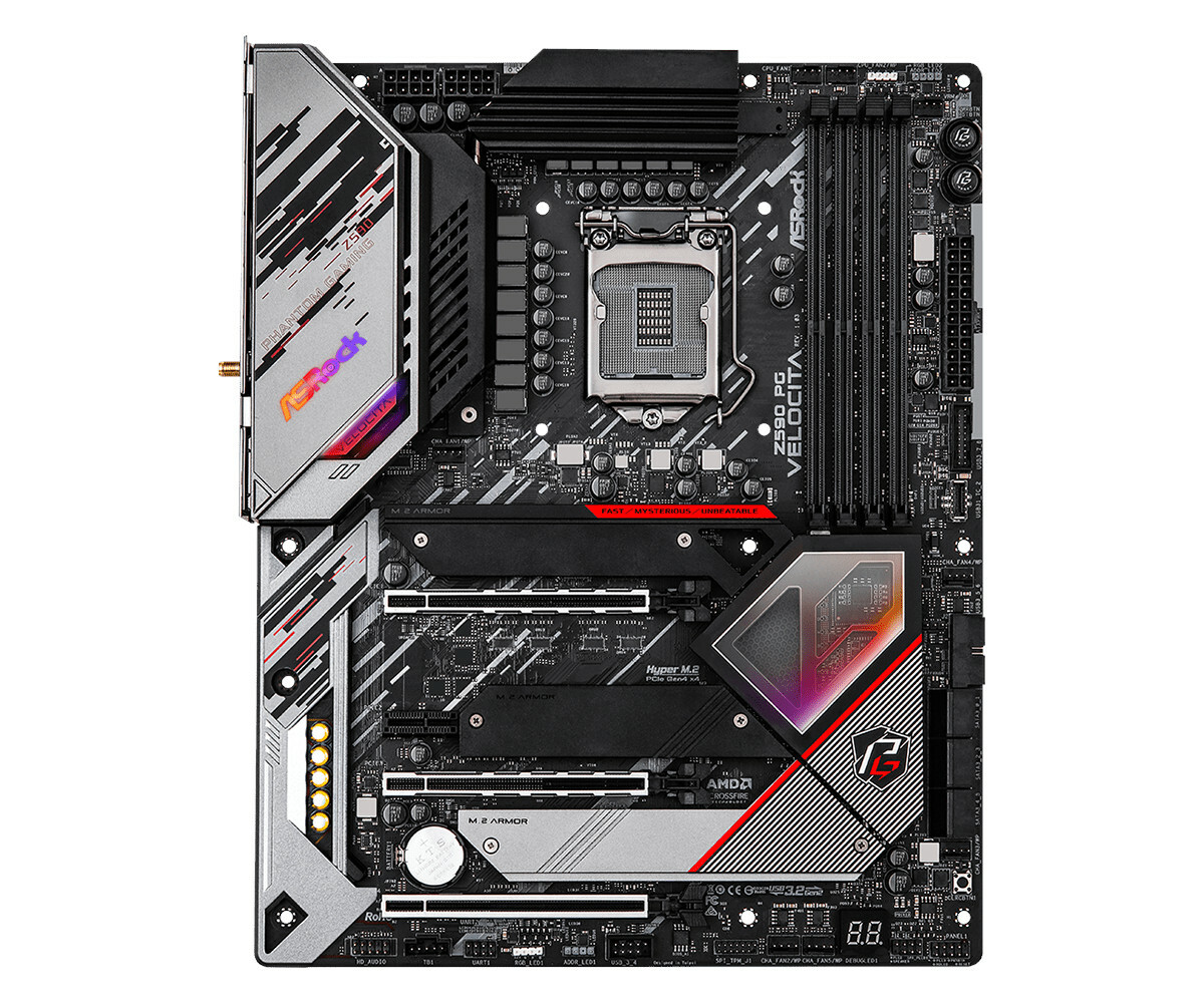 

Материнская плата ASRock LGA 1200 Intel Z590 Z590 PG VELOCITA