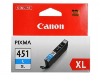 Чернильница голубой Canon CLI-451C, 6473B001