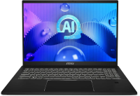 Ноутбук MSI Summit E16 AI Studio A1VETG-017RU Core i7 1360P 16Gb SSD1Tb NVIDIA GeForce RTX4050 6Gb 16" IPS Touch QHD+ (2560x1600) Windows 11 Professional black WiFi BT Cam (9S7-159621-017)