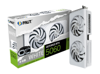 Видеокарта Palit RTX5060 WHITE OC 8GB GDDR7 128bit 3xDP HDMI 2FAN RTL