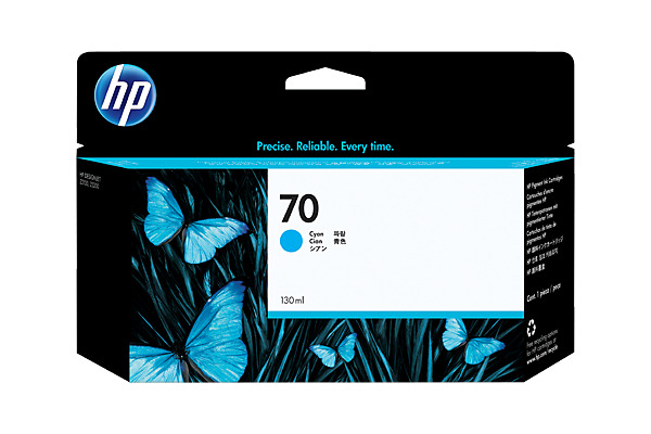 

Картридж голубой HP Inc. 70, C9452A