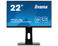 Монитор Iiyama 21.5" ProLite XUB2294HSU-B2 черный VA LED 1ms 16:9 HDMI M/M матовая HAS Piv 250cd 178гр/178гр 1920x1080 75Hz DP FHD USB 4.7кг