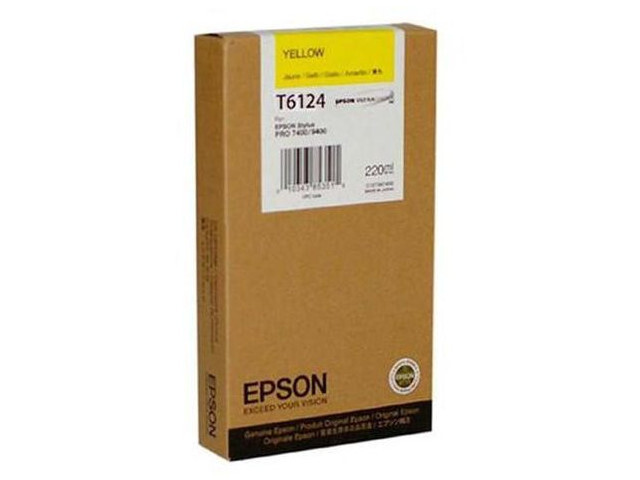 

Картридж желтый Epson T6128, C13T612400