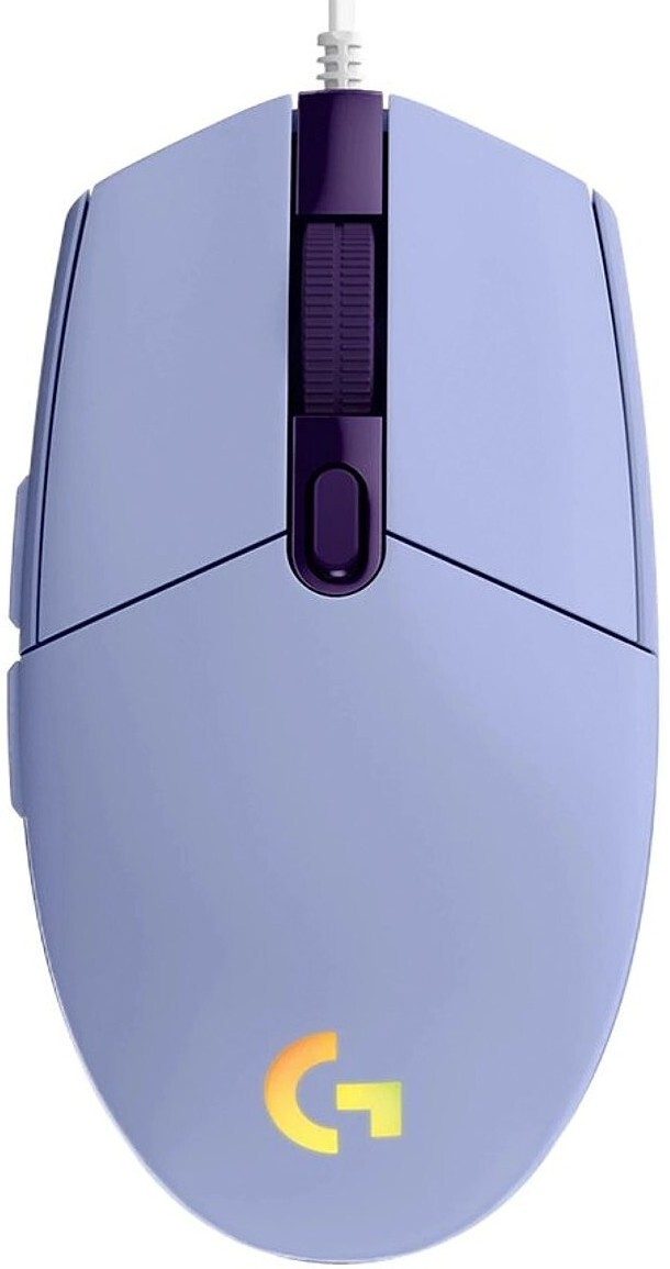 Мышь Logitech G102 LightSync сиреневый оптическая (8000dpi) USB (5but) Logitech - фото 1