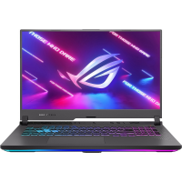 Ноутбук Asus ROG Strix G17 G713PV-LL080 Ryzen 9 7845HX 16Gb SSD1Tb NVIDIA GeForce RTX4060 8Gb 17.3&quot; IPS WQHD (2560x1440) noOS grey WiFi BT Cam (90NR0C34-M008Y0)