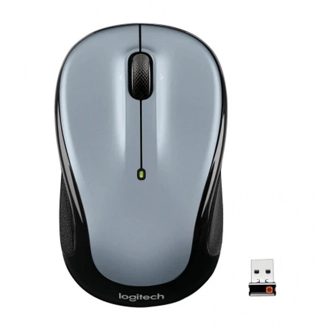 Мышь Logitech M325s серый/черный оптическая (1000dpi) беспроводная BT/Radio USB для ноутбука (3but) Logitech - фото 1