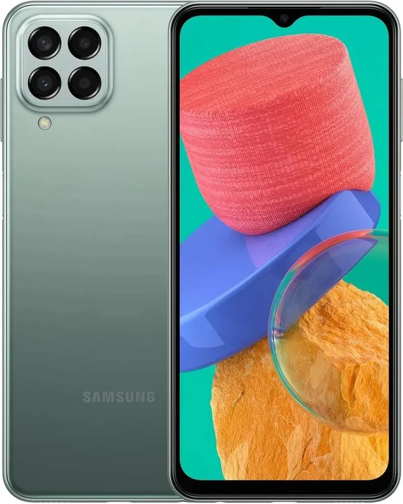

Смартфон Samsung Galaxy M33 SM-M336B 128 ГБ зеленый