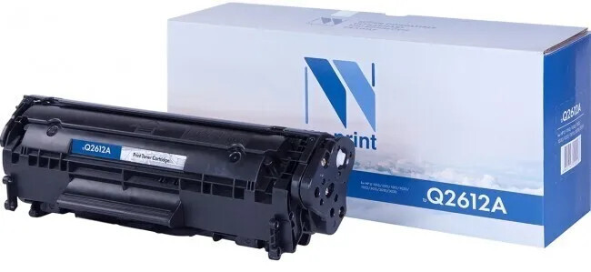 

Картридж черный NVPrint LaserJet, NV-Q2612A