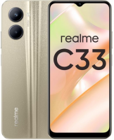 Смартфон realme  C33 64 ГБ золотистый