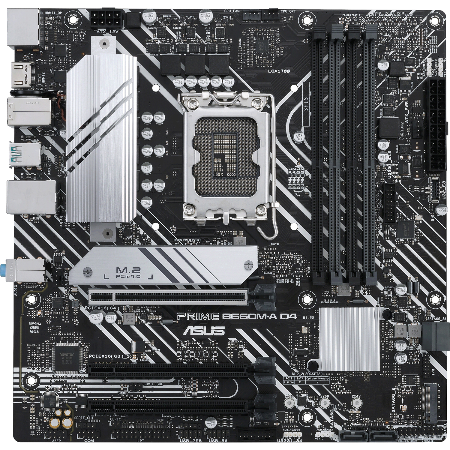 

Материнская плата ASUS Intel B660 PRIME B660M-A D4