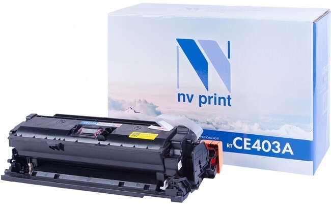 

Картридж пурпурный NVPrint Color LaserJet, NV-CE403AM