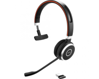 Гарнитура с 1 наушником Jabra Evolve Evolve 65 SE Mono, цвет красный / черный