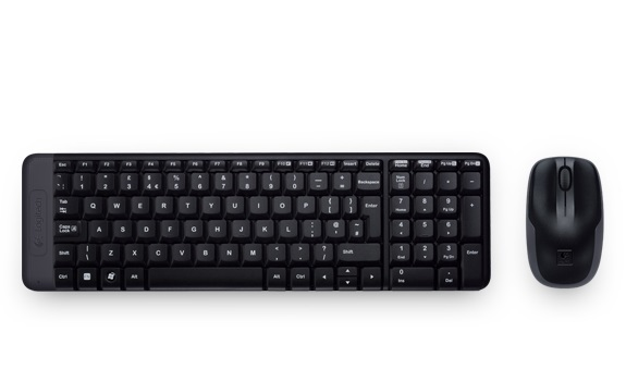 Комплект клавиатура + мышь Logitech MK220 wireless (920-003169) Logitech - фото 1