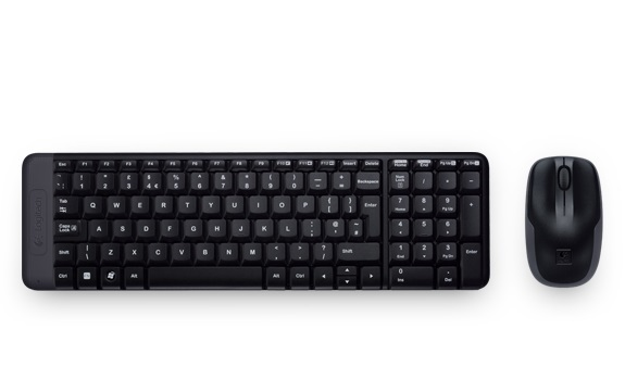 

Клавиатура+мышь Logitech MK220 920-003169, цвет черный