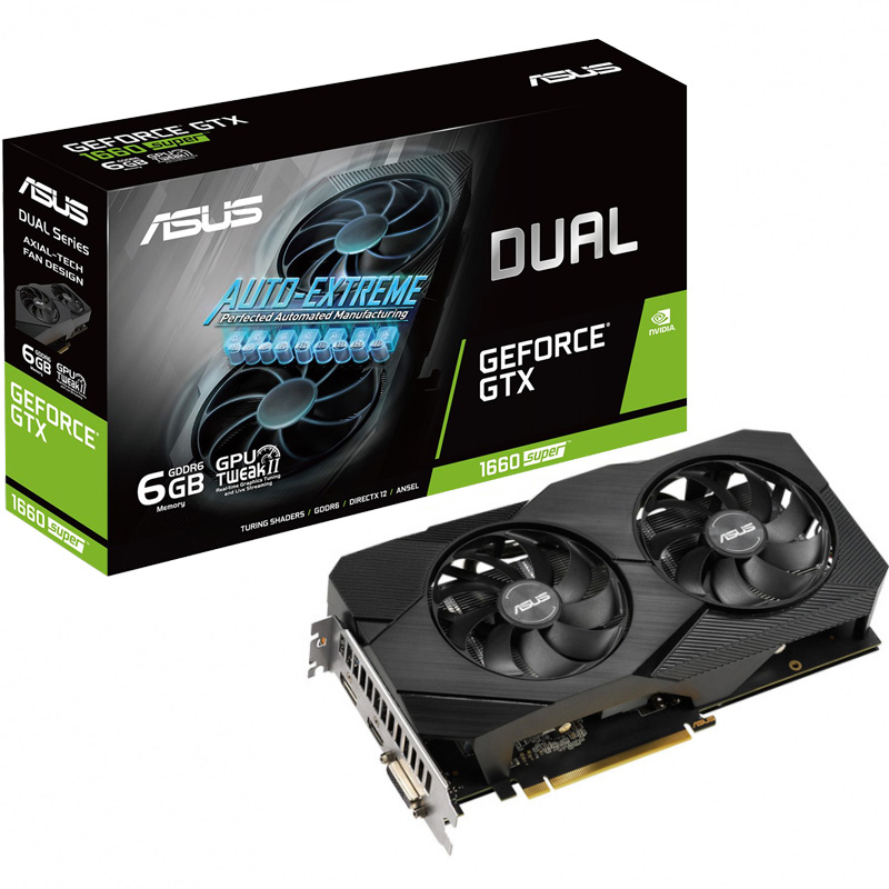 

Видеокарта ASUS GeForce GTX 1660 SUPER 6 Б