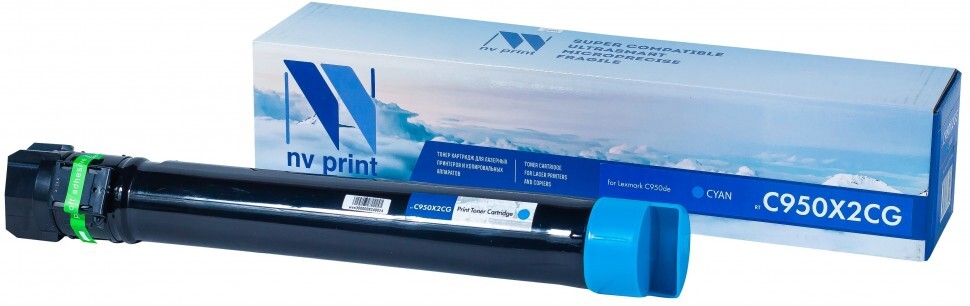 

Картридж голубой NVPrint для Lexmark, NV-C950X2CG
