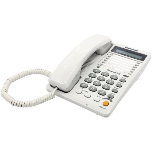 Телефон проводной Panasonic KX-TS2365RUW белый Panasonic - фото 1