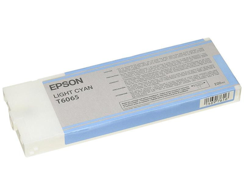 

Картридж светло-голубой Epson C13T606500