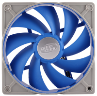Вентилятор Deepcool UF120 120x120mm черный / синий 4-pin 18-30dB 172gr Ret (DP-FUF-UF120)