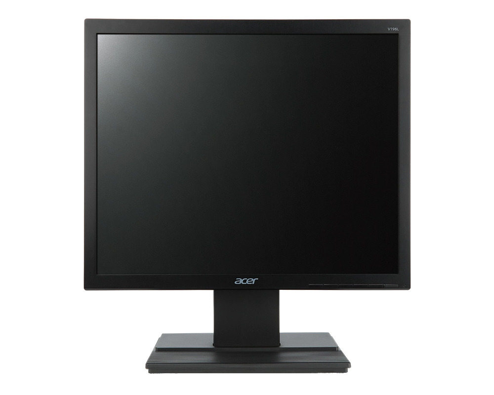 Монитор/ ACER V196LBbmi 19'', Black Matt, 5:4, IPS, 1280x1024, 100M:1, 5ms, 250cd, 75Hz, 1xVGA + 1xHDMI, Speakers 1Wx2 ACER - фото 1