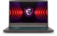 Ноутбук MSI Thin 15 B12VE-2075XRU Core i5 12450H 16Gb SSD1Tb NVIDIA GeForce RTX4050 6Gb 15.6" IPS FHD (1920x1080) noOS grey space WiFi BT Cam (9S7-16R831-2075)