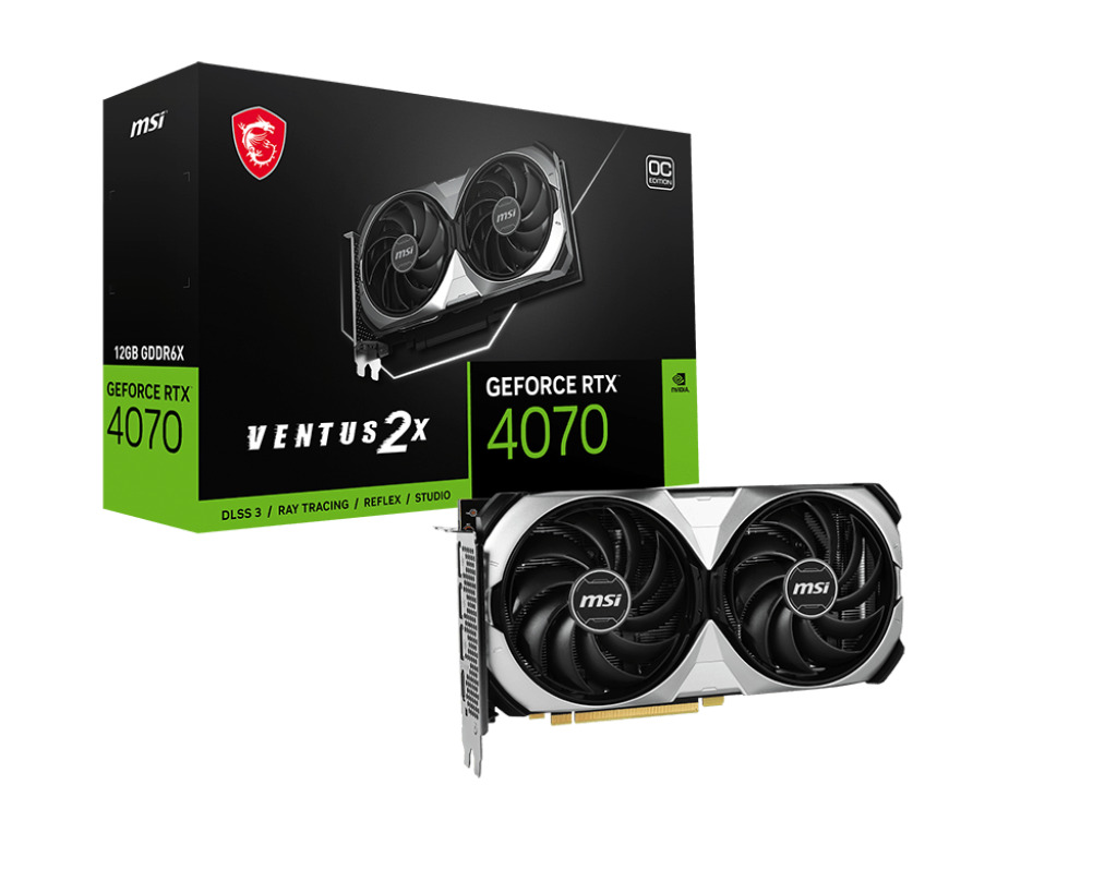 

Видеокарта MSI GeForce RTX 4070 12 Б Retail