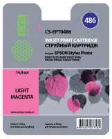 Картридж светло-пурпурный Cactus CS-EPT0486