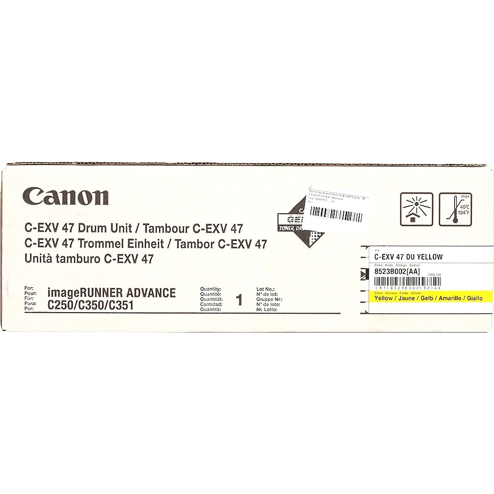 

Фотобарабан желтый Canon C-EXV47, 8523B002