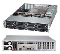 Шасси SUPERMICRO SuperChassis 2U 826BAC12-R1K23LPB