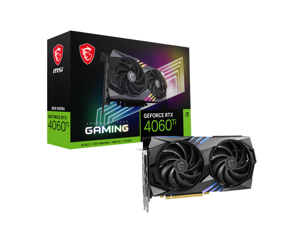 

Видеокарта MSI GeForce RTX 4060 Ti 8 Б Retail