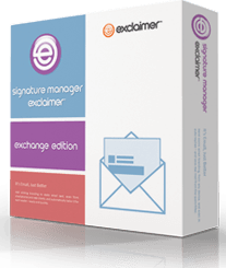 Exclaimer Signature Manager Exchange Edition Exclaimer