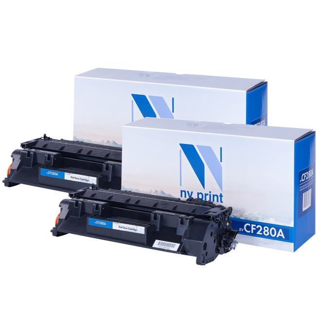 Картридж черный NVPrint LaserJet Pro, NV-CF280A-SET2