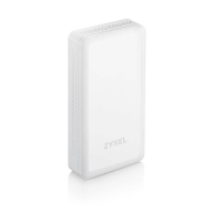 ZYXEL NebulaFlex Pro WAC5302D-S v2 hybrid access point, Wave 2, 802.11a / b / g / n / ac (2.4 and 5 GHz), MU-MIMO, wall-mounted, Smart Antenna, 2x2 antennas, up to 300 + 866 Mbps / s, 4xLAN GE (1x PoE out), USB, PoE only