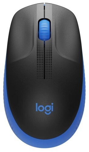 Мышь Logitech M191 голубой/черный оптическая (1000dpi) беспроводная USB (2but) Logitech - фото 1