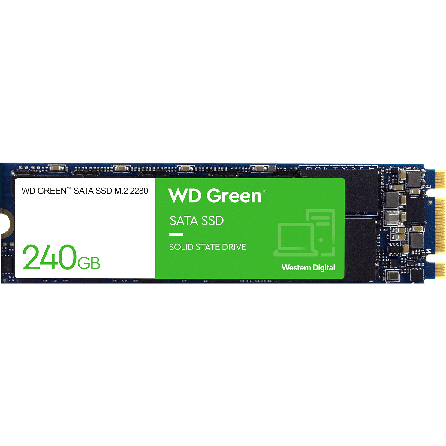 

Внутренний твердотельный накопитель Western Digital Green 240GB