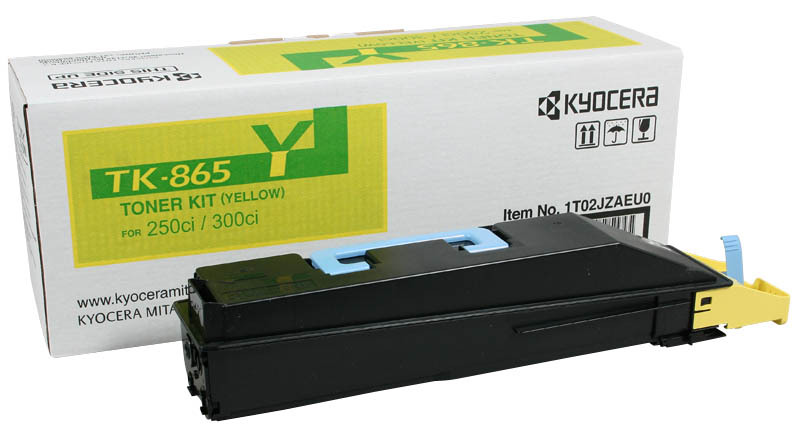 

Тонер-картридж желтый Kyocera TK-865Y, 1T02JZAEU0