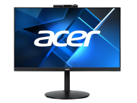 Монитор /  Acer CB242YD5bmiprcx 23,8'',  ZeroFrame, Black, 16:9, IPS, 1920x1080, 1  /  4ms, 250cd, 120Hz, 1xVGA + 1xHDMI(1.4) + 1xDP(1.2)+ USB-B (1up) + FHD Webcam with Mic + Audio In / Out, Speakers 5Wx2, sync: FreeSync, hadj 165