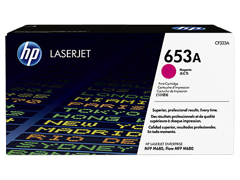 Картридж HP CF323A для LaserJet Enterprise Color MFP M680dn. Пурпурный. 16500 страниц. (653A) HP Inc. - фото 1