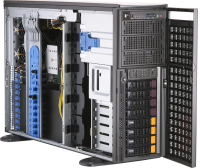 SYS-740GP-TNRT 4GPU SPEC : 2x Intel 4310,2 x SK 32G 3200MHz,1x Micron 480G SSD (424016)