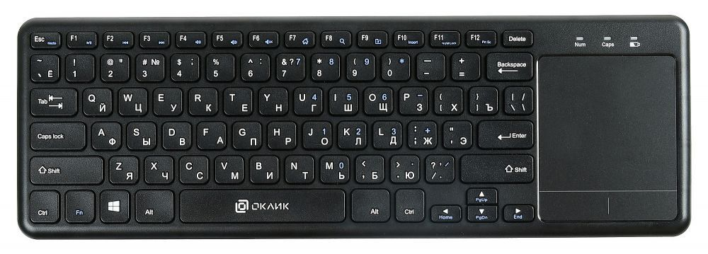 Клавиатура Oklick KB 830ST 1011937, цвет черный