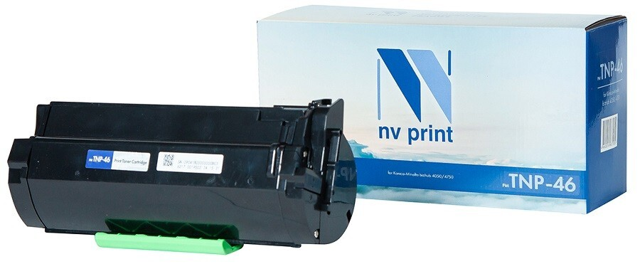 

Тонер-картридж черный NVPrint для Konica-Minolta, NV-TNP-46