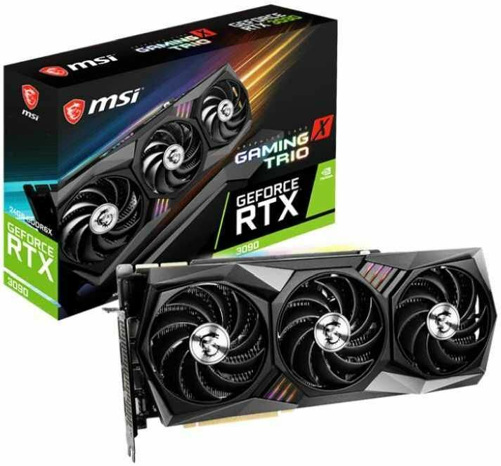 

Видеокарта MSI GeForce RTX 3090 24 Б Retail