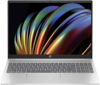 Ноутбук HP Pavilion 16-ag0008ny Ryzen 5 8540U 16Gb SSD512Gb AMD Radeon Graphics 16&quot; IPS WUXGA (1920x1200) FreeDOS silver WiFi BT Cam (B90TJEA)
