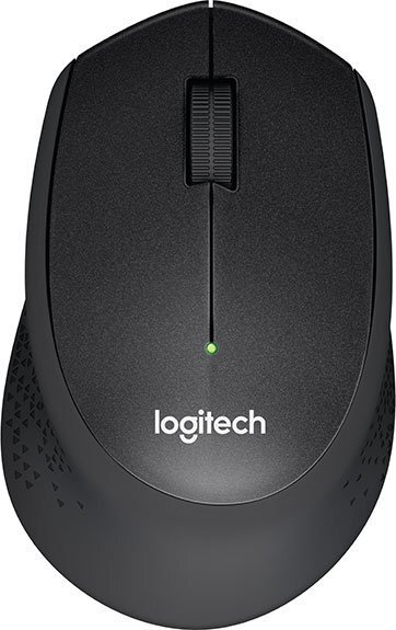Мышь Logitech M330 Silent Plus черный оптическая (1000dpi) silent беспроводная USB (2but) Logitech - фото 1