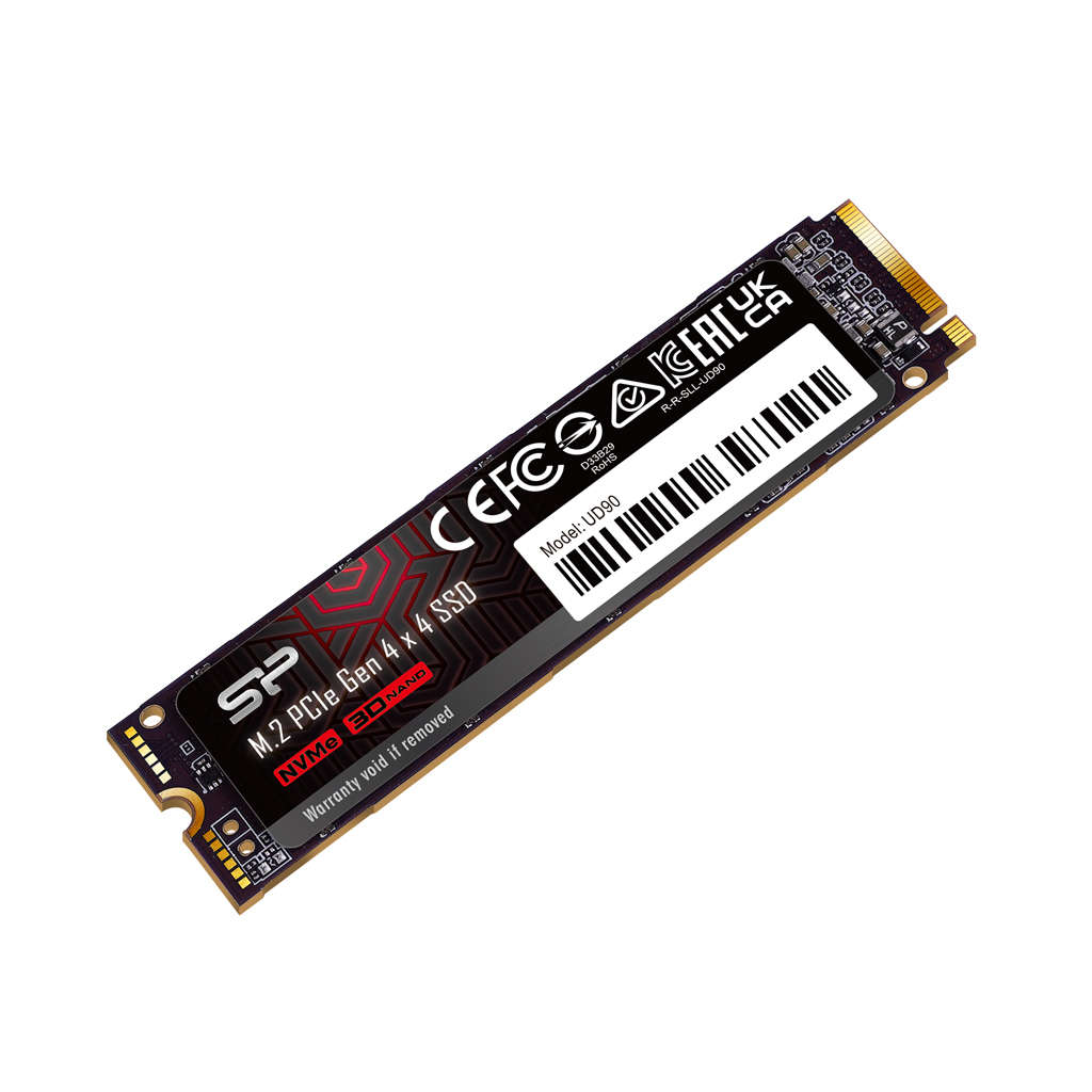 Накопитель SSD Silicon Power PCI-E 4.0 x4 1Tb SP01KGBP44UD9005 M-Series UD90 M.2 2280 Silicon Power - фото 1