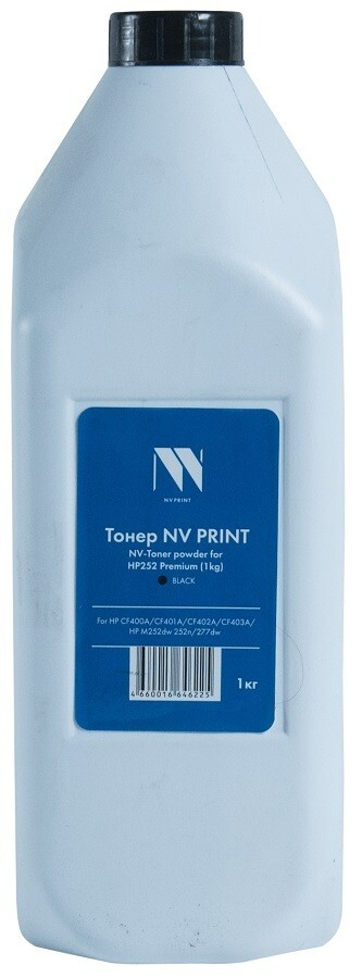 

Тонер черный NVPrint для HP, NV-252-PR-1KGBK